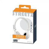 Streetz Hodetelefoner BT200 Wireless Headphones Hvit