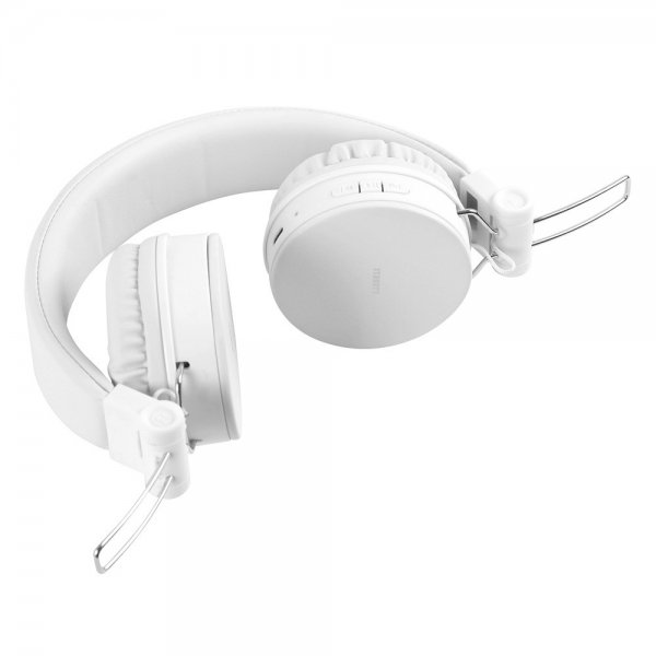 Streetz Hodetelefoner BT200 Wireless Headphones Hvit