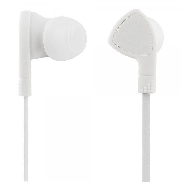 Streetz Hodetelefoner E110 Earbuds 3.5mm Hvit