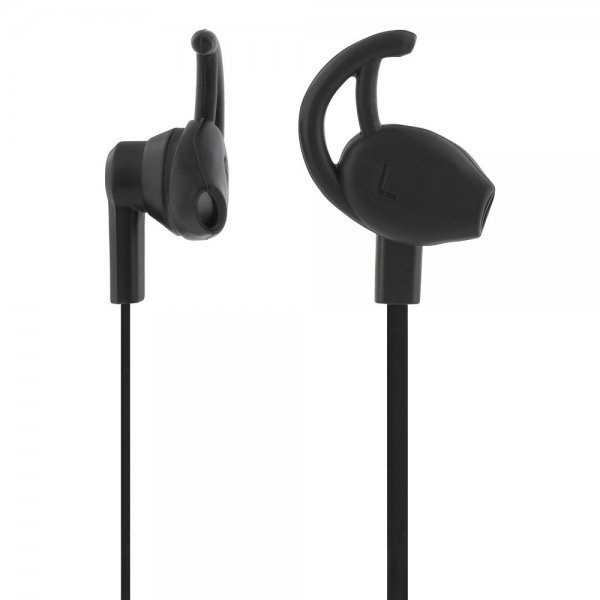 Streetz Hodetelefoner E120 Sport Earbuds 3.5mm Svart
