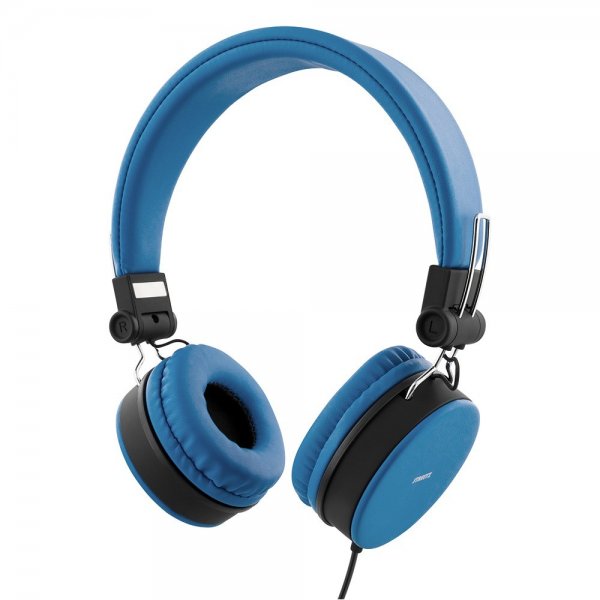 Streetz Hodetelefoner H300 Headphones 3.5mm Blå