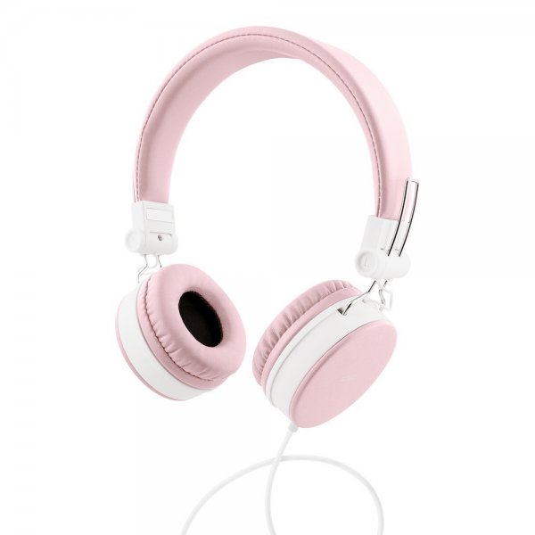 Streetz Hodetelefoner H300 Headphones 3.5mm Rosa