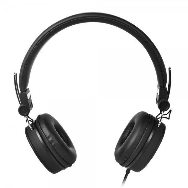 Streetz Hodetelefoner H300 Headphones 3.5mm Svart