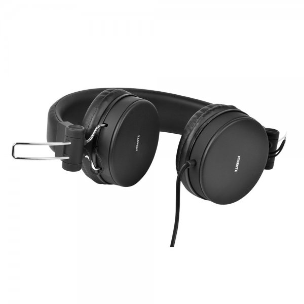 Streetz Hodetelefoner H300 Headphones 3.5mm Svart