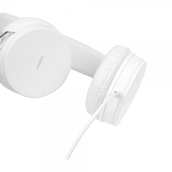 Streetz Hodetelefoner H300 Headphones 3.5mm Hvit