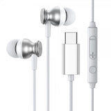 Joyroom Hodetelefoner JR-EC04 USB-C Sølv