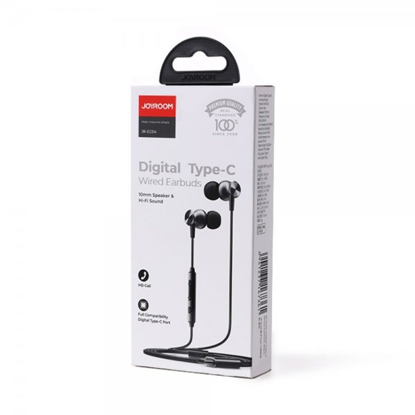 Joyroom Hodetelefoner JR-EC04 USB-C Sølv