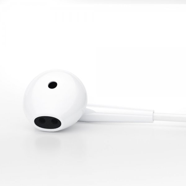 Joyroom Hodetelefoner JR-EW04 Wired Earphones 3.5mm Hvit