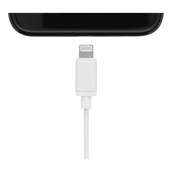 Streetz Hodetelefoner L200 Lightning Earbuds Hvit
