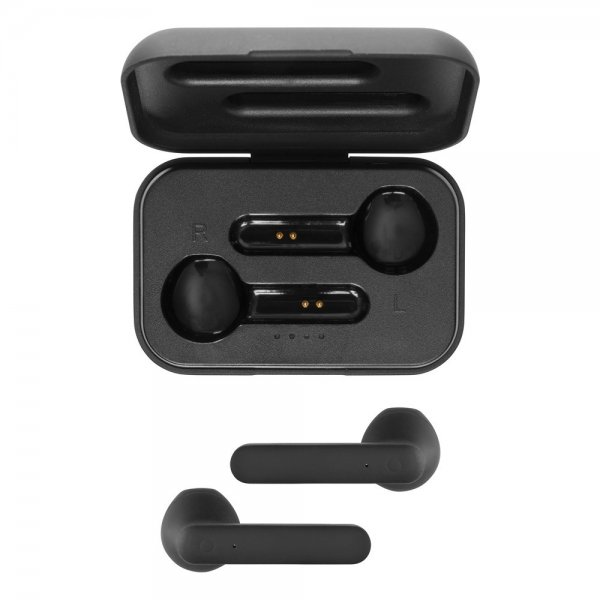 Streetz Hodetelefoner T110 Wireless Earbuds Semi-In-Ear Svart