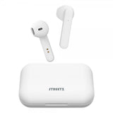 Streetz Hodetelefoner T110 Wireless Earbuds Semi-In-Ear Hvit