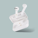 Streetz Hodetelefoner T110 Wireless Earbuds Semi-In-Ear Hvit