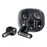 Streetz Hodetelefoner T150 Transparent True Wireless Earbuds Svart