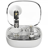 Streetz Hodetelefoner T150 Transparent True Wireless Earbuds Hvit
