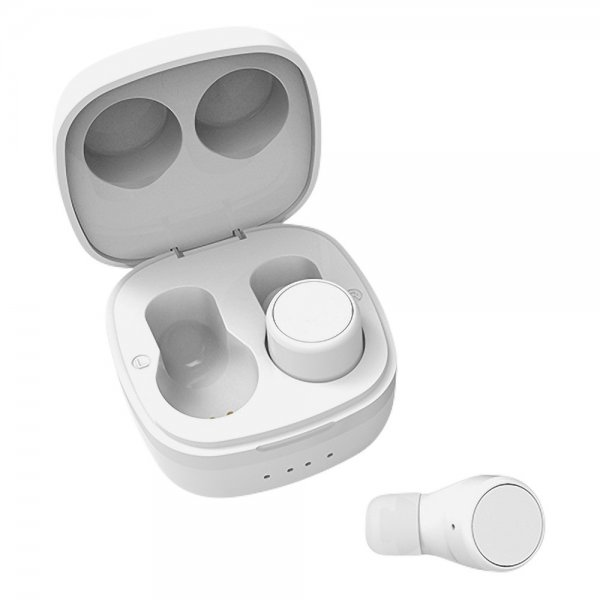 Streetz Hodetelefoner T200 Wireless Earbuds In-Ear Hvit