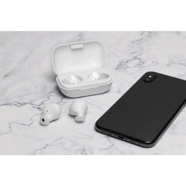 Streetz Hodetelefoner T210 Wireless Earbuds In-Ear Hvit