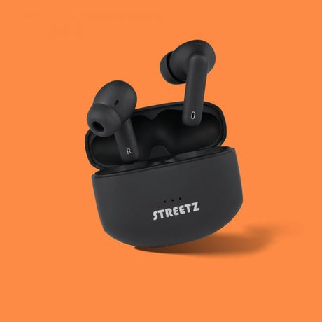Streetz Hodetelefoner T500 Wireless ANC Earbuds Svart