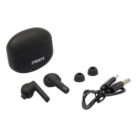 Streetz Hodetelefoner T500 Wireless ANC Earbuds Svart