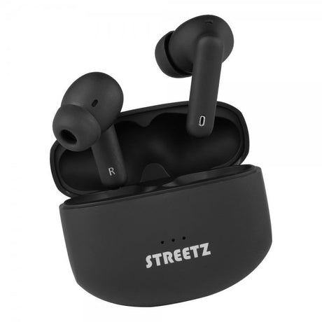 Streetz Hodetelefoner T500 Wireless ANC Earbuds Svart