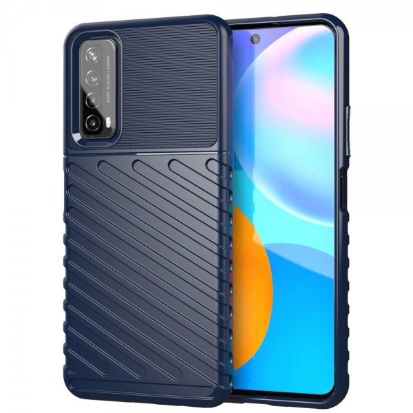Huawei P Smart 2021 Deksel Thunder Series Blå