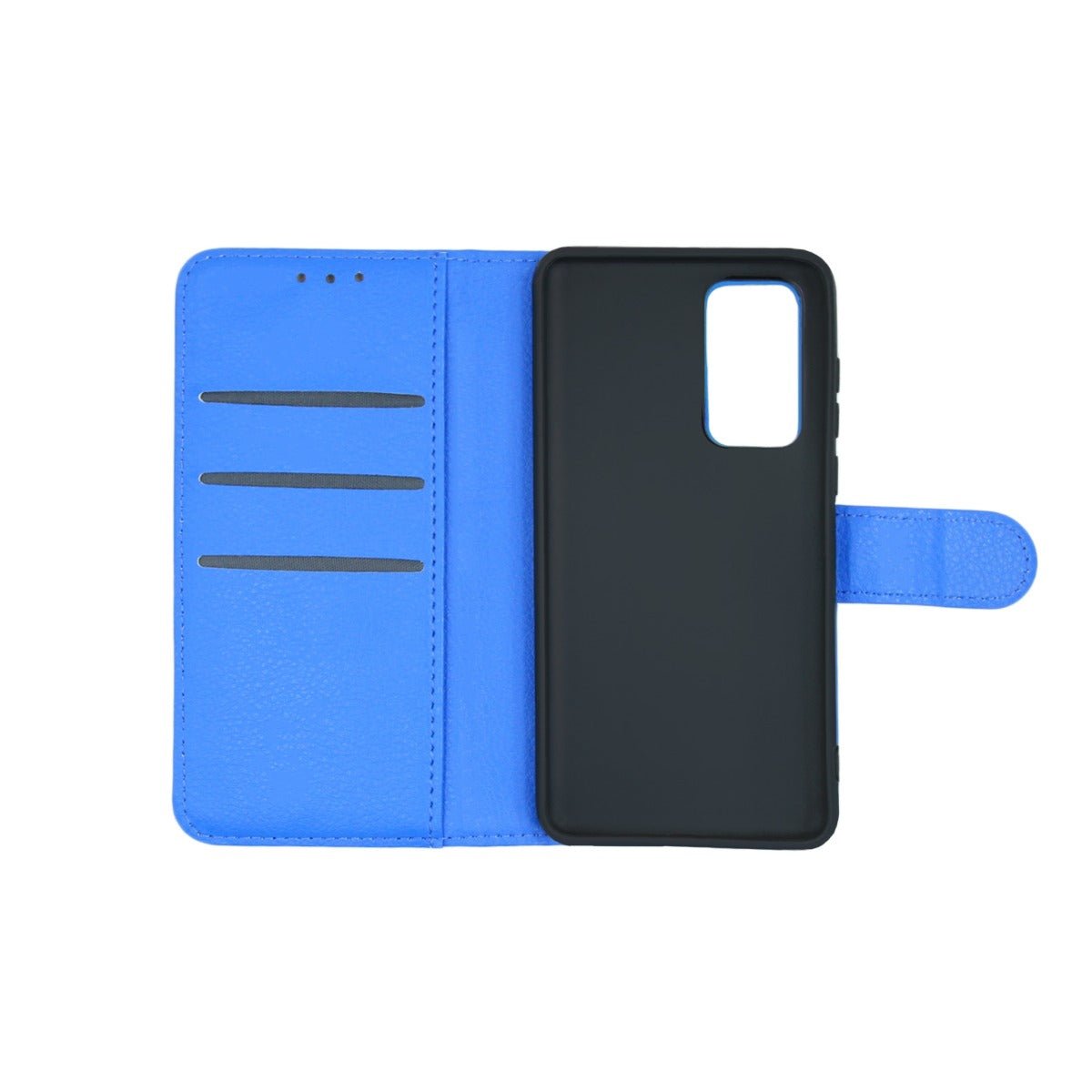 Huawei P40 Pro Etui med stativ Blå