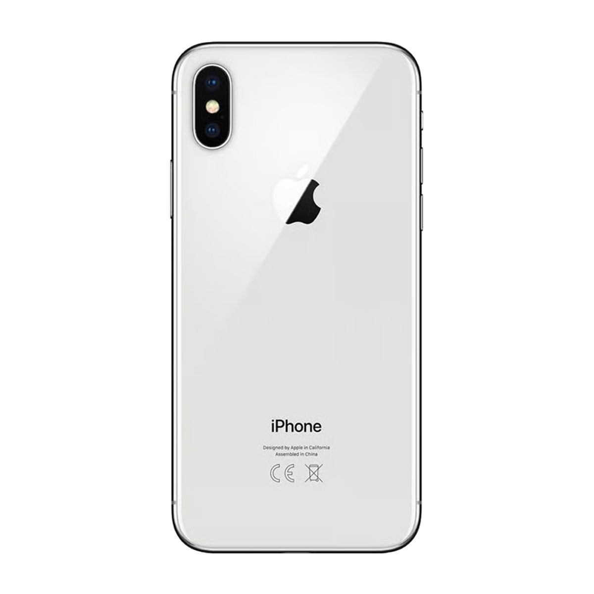 Brukt iPhone X 64GB Sølv – Brukt stand