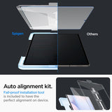 Spigen Samsung Galaxy Tab S9 Ultra/Galaxy Tab S10 Ultra Skjermbeskytter GLAS.tR EZ Fit