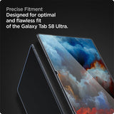 Spigen Samsung Galaxy Tab S8 Ultra Skjermbeskytter GLAS.tR EZ Fit
