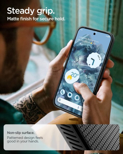 Spigen Google Pixel 10a Deksel Liquid Air Matte Black