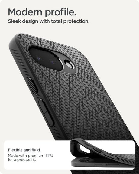 Spigen Google Pixel 10a Deksel Liquid Air Matte Black