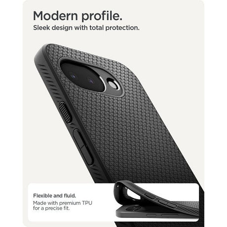 Spigen Google Pixel 10a Deksel Liquid Air Matte Black