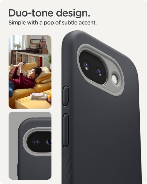 Spigen Google Pixel 10a Deksel Nano Pop MagFit Black Sesame