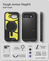 Spigen Google Pixel 10a Deksel Tough Armor MagFit Svart