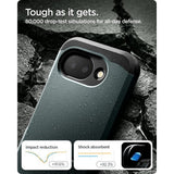 Spigen Google Pixel 10a Deksel Tough Armor MagFit Abyss Green