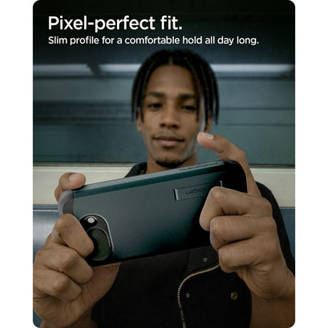 Spigen Google Pixel 10a Deksel Tough Armor MagFit Abyss Green