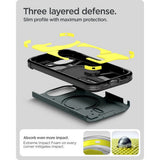 Spigen Google Pixel 10a Deksel Tough Armor MagFit Abyss Green