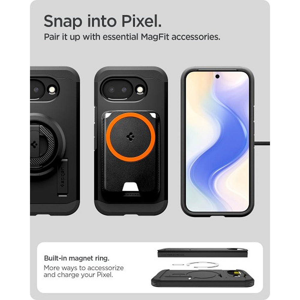 Spigen Google Pixel 10a Deksel Tough Armor MagFit Svart