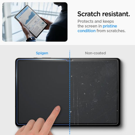 Spigen Samsung Galaxy Tab S9 Plus/Galaxy Tab S10 Plus Skjermbeskytter GLAS.tR EZ Fit