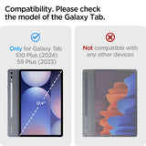 Spigen Samsung Galaxy Tab S9 Plus/Galaxy Tab S10 Plus Etui Ultra Hybrid Pro Svart