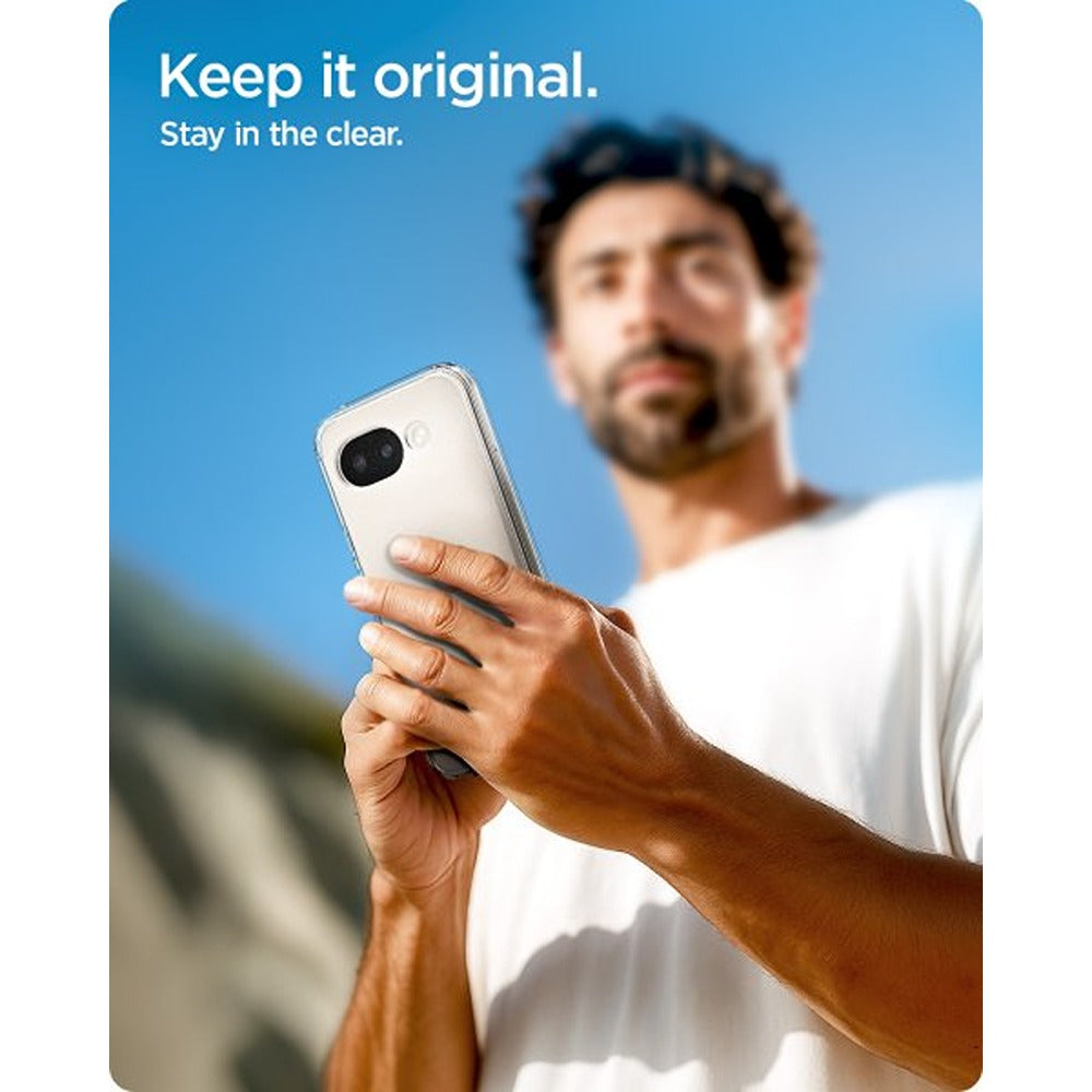 Spigen Google Pixel 10a Deksel Ultra Hybrid Crystal Clear