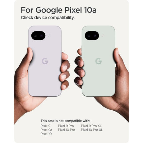 Spigen Google Pixel 10a Deksel Ultra Hybrid MagFit Clear White