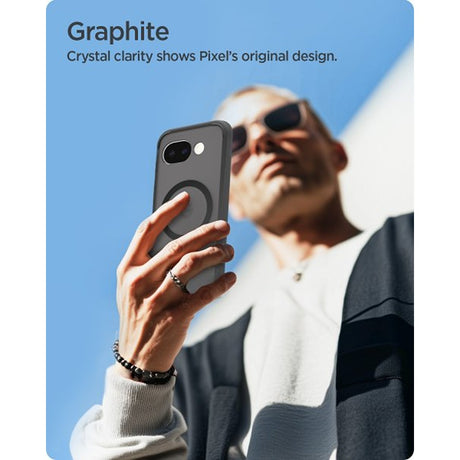 Spigen Google Pixel 10a Deksel Ultra Hybrid MagFit Frost Black