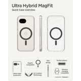 Spigen Google Pixel 10a Deksel Ultra Hybrid MagFit Clear Graphite