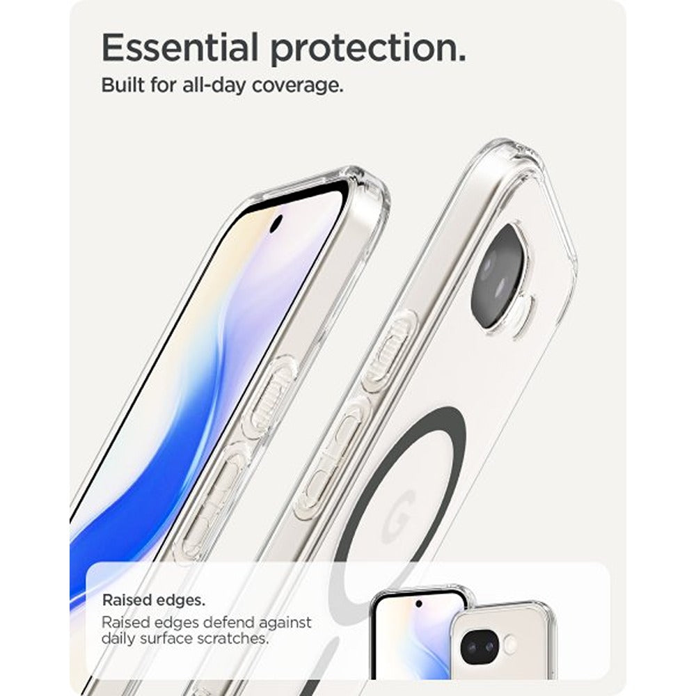 Spigen Google Pixel 10a Deksel Ultra Hybrid MagFit Clear Graphite