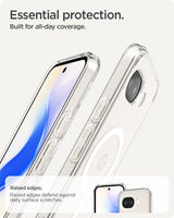Spigen Google Pixel 10a Deksel Ultra Hybrid MagFit Clear White