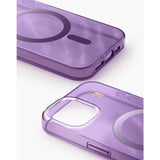 Ideal of Sweden iPhone 13/14/15/16e/17e Klar deksel med MagSafe Amethyst Mist