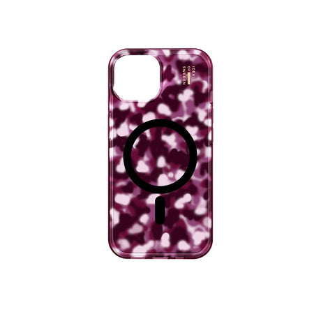 Ideal of Sweden iPhone 13/14/15/16e/17e Klar deksel med MagSafe Cherry Crush