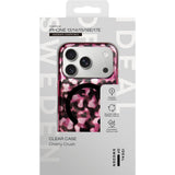Ideal of Sweden iPhone 13/14/15/16e/17e Klar deksel med MagSafe Cherry Crush