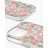 Ideal of Sweden iPhone 13/14/15/16e/17e Deksel Clear Case MagSafe Tulip Bloom