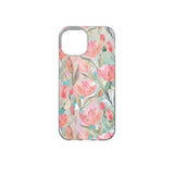 Ideal of Sweden iPhone 13/14/15/16e/17e Deksel Clear Case MagSafe Tulip Bloom